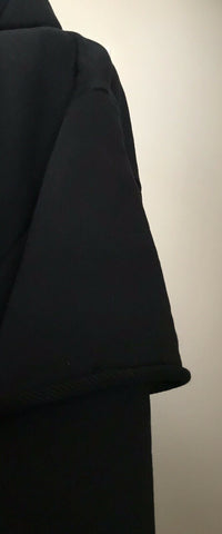 Neu mit Etikett: 580 $ Dsquared2 Herren-Pullover in Übergröße, Kapuzenpullover, Schwarz, Größe S, Italien