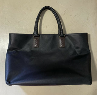 New Bottega Veneta Mens Polo Large Tote Bag Black Italy