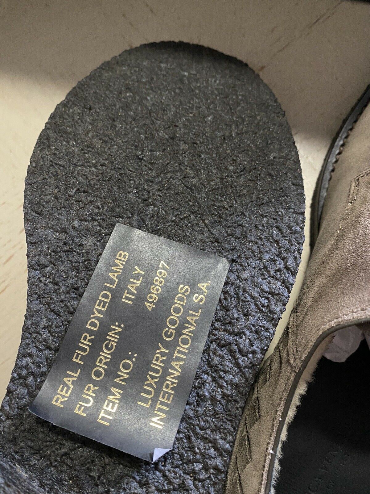 Мужские замшевые туфли Bottega Veneta Spritz, бежевые, 860 долларов США, 10 США (43 ЕС), Италия
