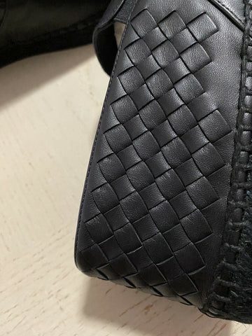 Новые мужские кожаные эспадрильи Bottega Veneta за 690 долларов, черные 13 США (46 евро)