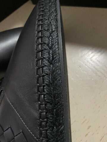 Новые мужские кожаные эспадрильи Bottega Veneta за 690 долларов, черные 13 США (46 евро)