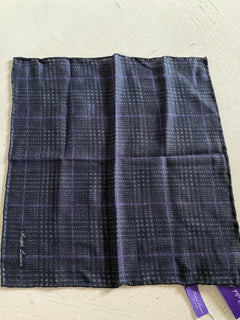 New $165 Ralph Lauren Purple Label Pocket Black/Purple Italy