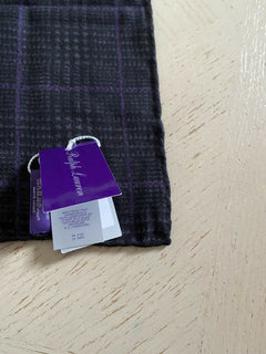 New $165 Ralph Lauren Purple Label Pocket Black/Purple Italy
