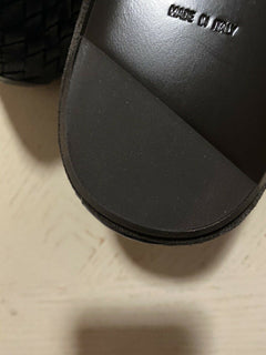NIB $ 810 Bottega Veneta Herren Leder-Loafer-Schuhe Blau 13 US/46 Eu