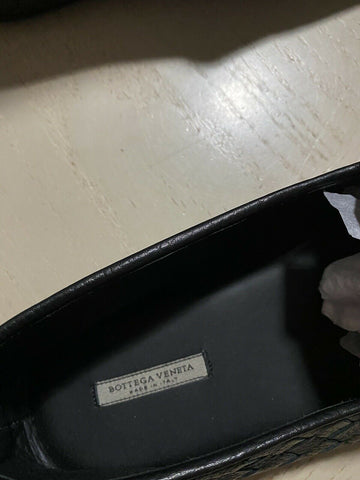 NIB $ 810 Bottega Veneta Herren Leder-Loafer-Schuhe Schwarz 7 US/40 Eu Italien