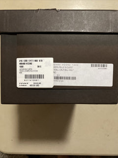 NIB $ 810 Bottega Veneta Herren Leder-Loafer-Schuhe Schwarz 6 US/39 Eu Italien