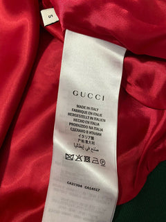 Neu mit Etikett: 2980 $ Gucci Herren-Trainingsjacke, Grün/Mehrfarbig, Größe M, Italien