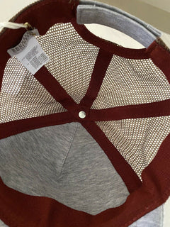 Neu mit Etikett Brunello Cucinelli Jungen Baseballmütze Kappe LT Grau/Braun Größe 10 Italien