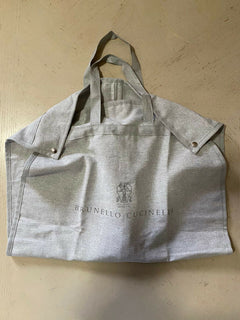 Brand New Brunello Cucinelli Garment (Suit)  Bag Gray