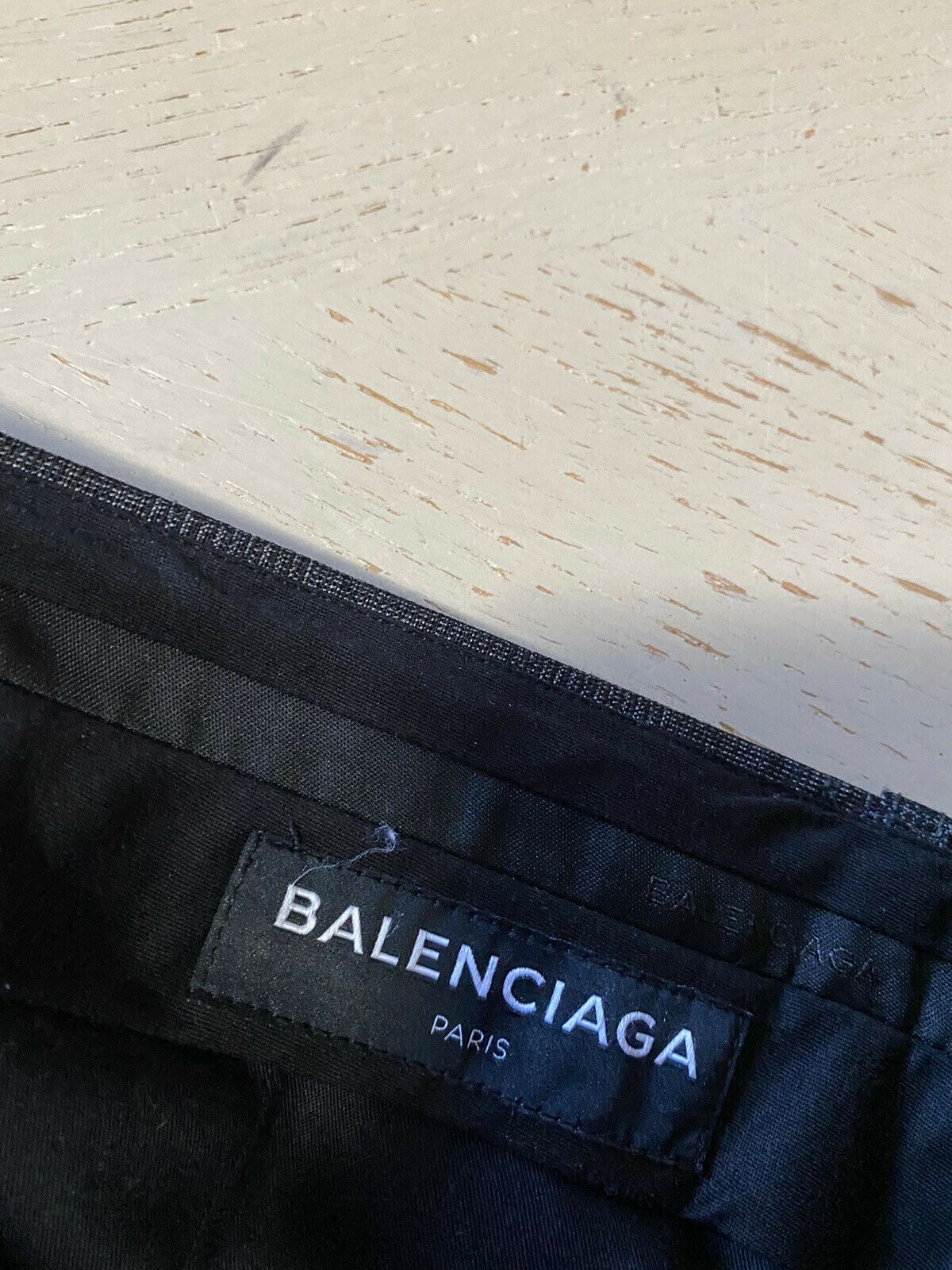 NWT $795 Balenciaga Men Wool/Mohair Pants Gray 34 US ( 50 Eu ) Italy