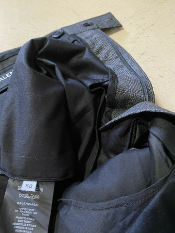 NWT $795 Balenciaga Men Wool/Mohair Pants Gray 34 US ( 50 Eu ) Italy