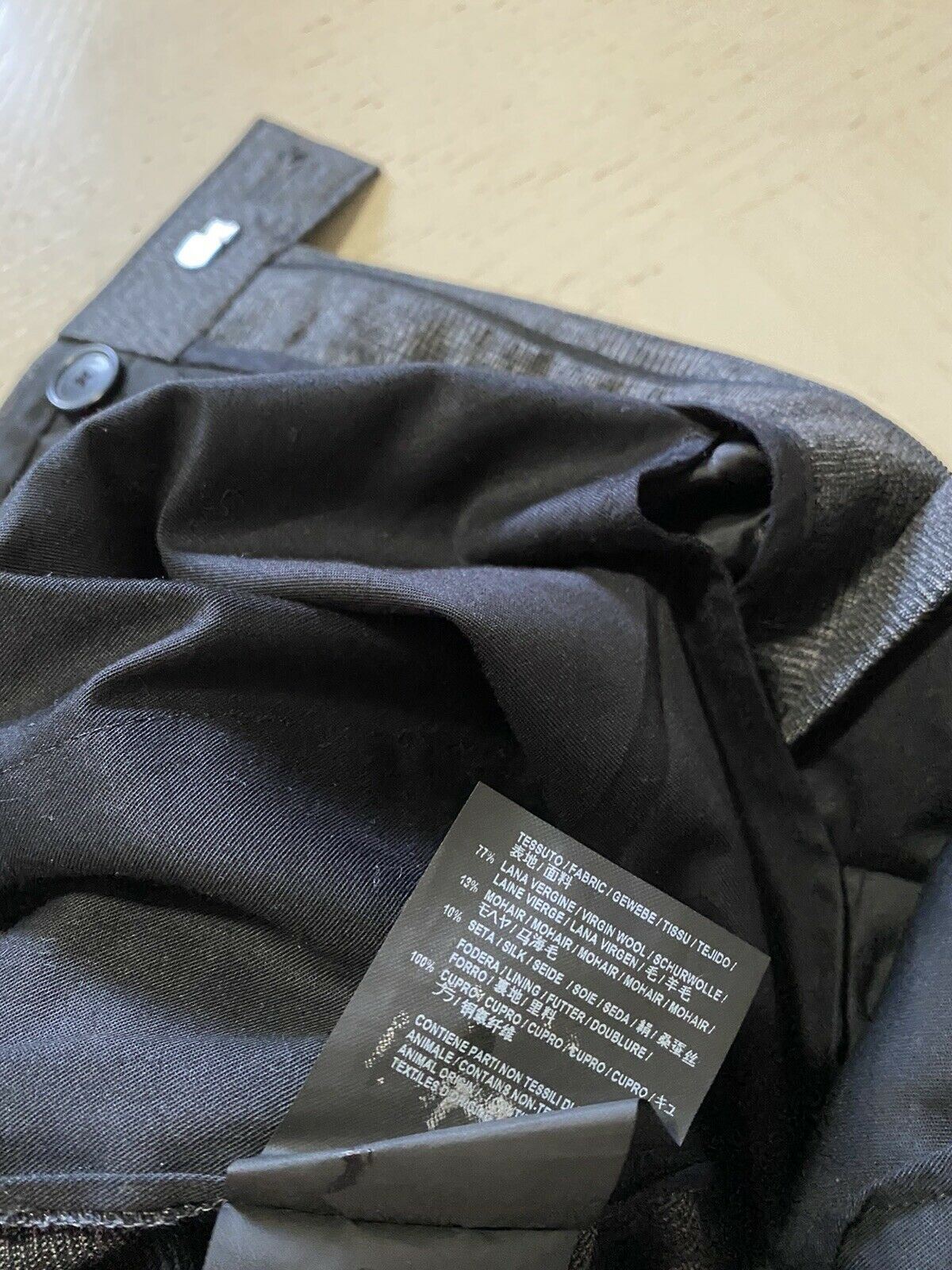 NWT $795 Balenciaga Men Wool/Mohair Pants Gray 34 US ( 50 Eu ) Italy