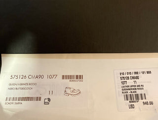NIB 940 $ Gucci Herren Wildleder Stiefeletten Schuhe Schwarz 12 US / 11 UK Italien