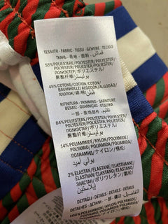 New $1500 Gucci Mens Sweatpants Blue/Red/Green Size XXL Italy
