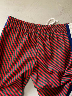 New $1500 Gucci Mens Sweatpants Blue/Red/Green Size XXL Italy