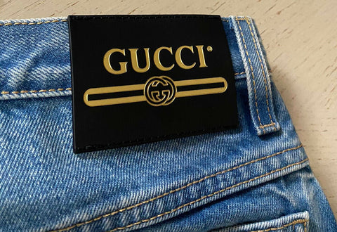 Neu mit Etikett: 1450 $ Gucci Herren-Jeanshose 34 US Italien
