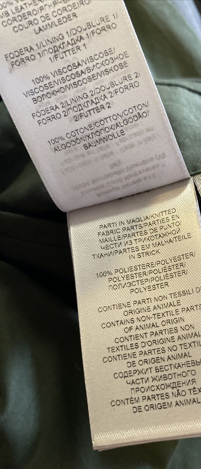 New $4400 Bottega Veneta Mens Suede Jacket Coat DK Gray 46 US ( 56 Eu ) Italy