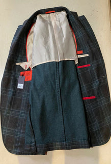 Neu mit Etikett: 5.600 $ Isaia Herren-Kaschmirjacken-Blazer Offen Braun 42 US (52R Eu) Italien