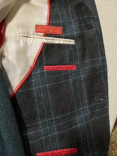 Neu mit Etikett: 5.600 $ Isaia Herren-Kaschmirjacken-Blazer Offen Braun 42 US (52R Eu) Italien