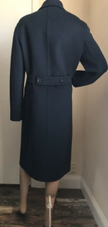 Neu $8200 Loro Piana Damen Baby Kaschmir Mantel DK Blau 44/10 Italien
