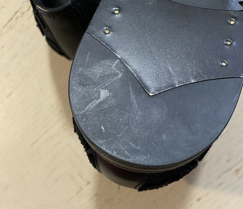 Neue $650 Ermenegildo Zegna Loafers Schuhe Schwarz 9,5 US Italien 