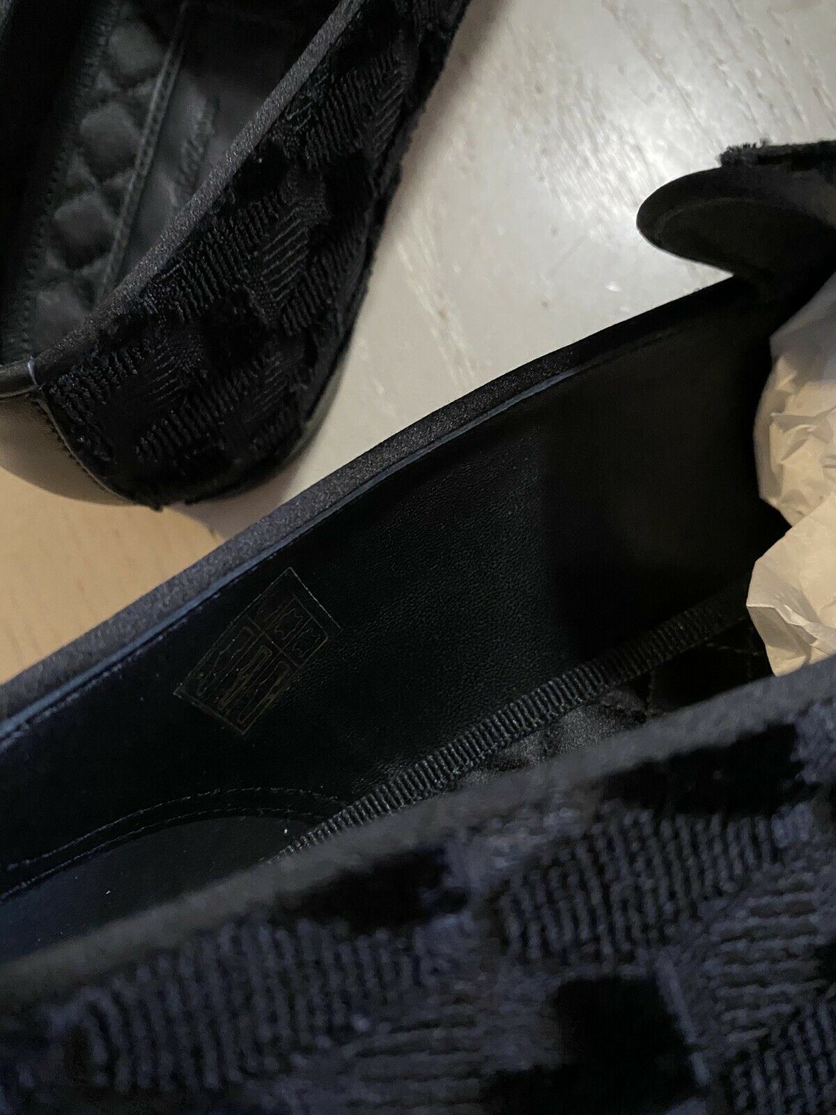 New $650 Ermenegildo Zegna Loafers Shoes Black 9.5 US Italy