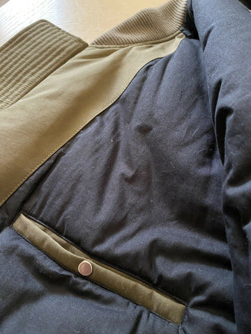 Neu $ 1995 Bottega Veneta Herrenjacke Mantel Militärgrün 40 US (50 Eu) Italien