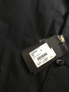 Neu $ 1300 Bottega Veneta Herrenjacke Blazer Schwarz 40 US (50 Eu) Italien