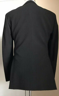 NWT $2595 Giorgio Armani Herren Smokingjacke Blazer Schwarz 38R US/48R Eu Italien