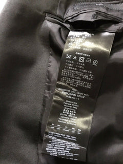 NWT $2595 Giorgio Armani Herren Smokingjacke Blazer Schwarz 38R US/48R Eu Italien