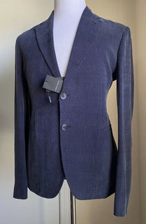NWT $2095 Giorgio Armani Herren Mantel Jacke Blazer Blau 40 US/50 Eu Italien