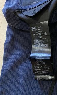 NWT $2095 Giorgio Armani Herren Mantel Jacke Blazer Blau 40 US/50 Eu Italien