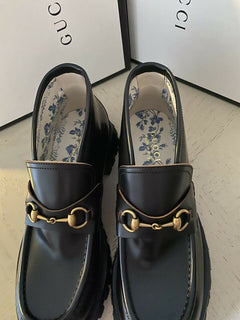 NIB $ 1750 Gucci Herren Cordovan Lux Leder Stiefeletten Schuhe Schwarz 11 US / 10 UK