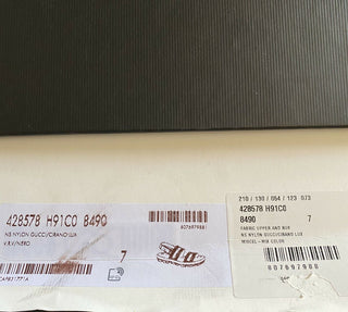 NIB Gucci Herren Sandalenschuhe Grün/Rot/Schwarz 8 US/7 UK Italien