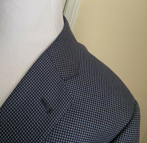 NWT Emporio Armani Спортивный пиджак Синий 44 США (54 ЕС)