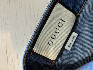 Neu mit Etikett: 1.200 $ Gucci Herrenjeans Jeanshose Blau 32 US Italien