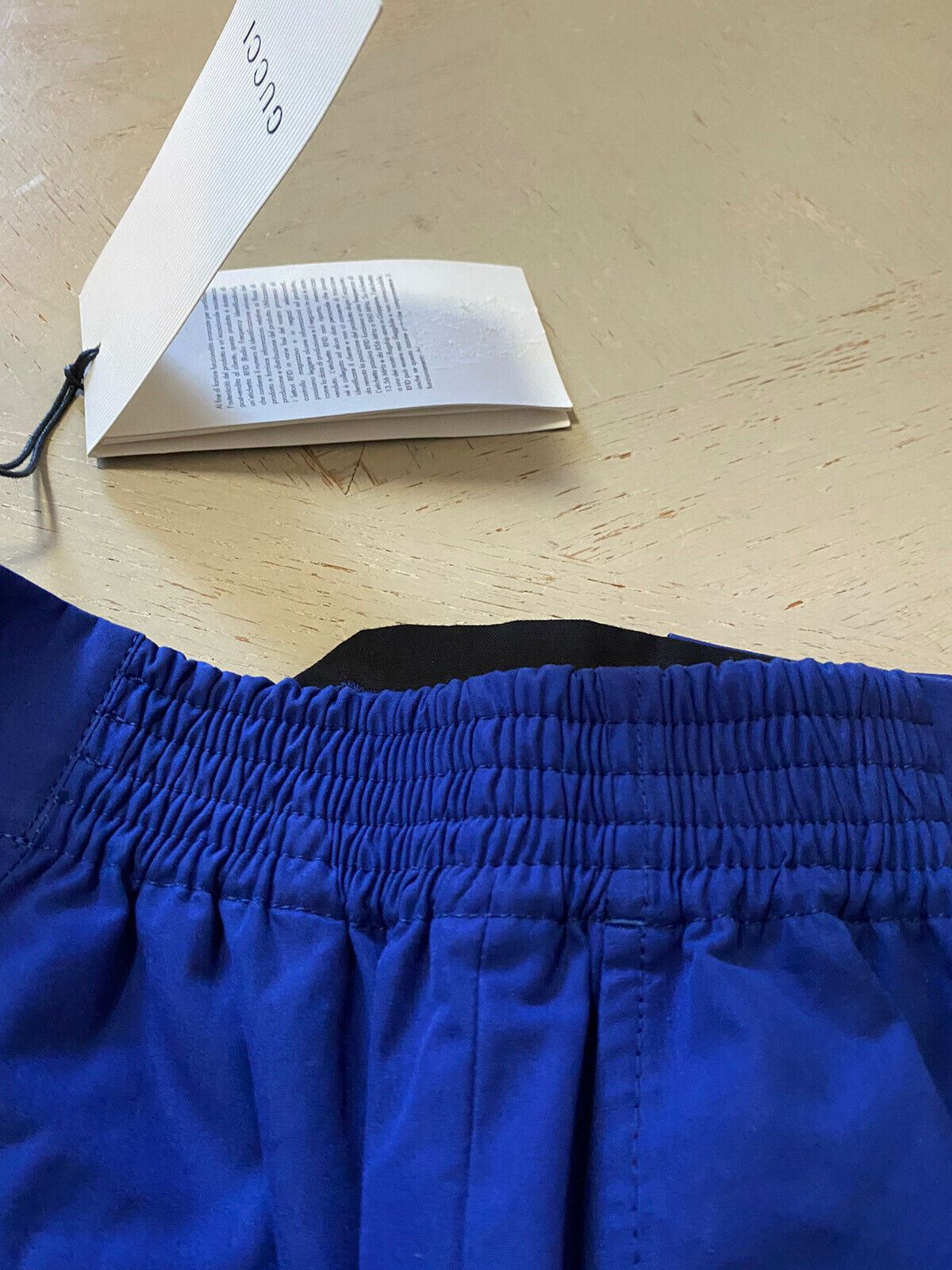 СЗТ $880 Мужские короткие брюки Gucci синие, размер 32 США (48 ЕС) Италия