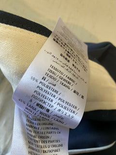 Neu mit Etikett: 880 $ Gucci Herrenhose Blau/Mitternachtsblau 34 US (50 Eu) Italien
