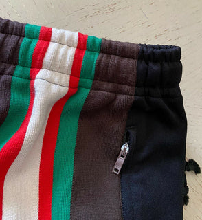 Мужские шорты NWT Gucci черные/зеленые/красные, размер L, Италия