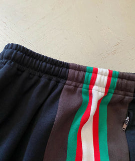 Мужские шорты NWT Gucci черные/зеленые/красные, размер L, Италия
