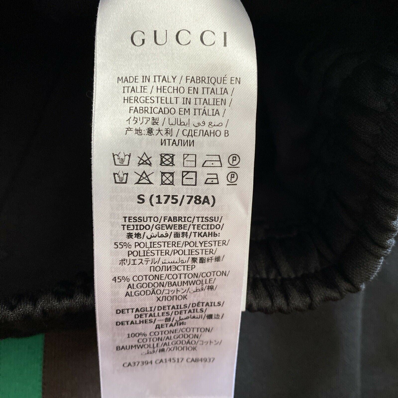 Мужские шорты NWT Gucci черные/зеленые/красные, размер L, Италия