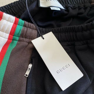 Мужские шорты NWT Gucci черные/зеленые/красные, размер L, Италия
