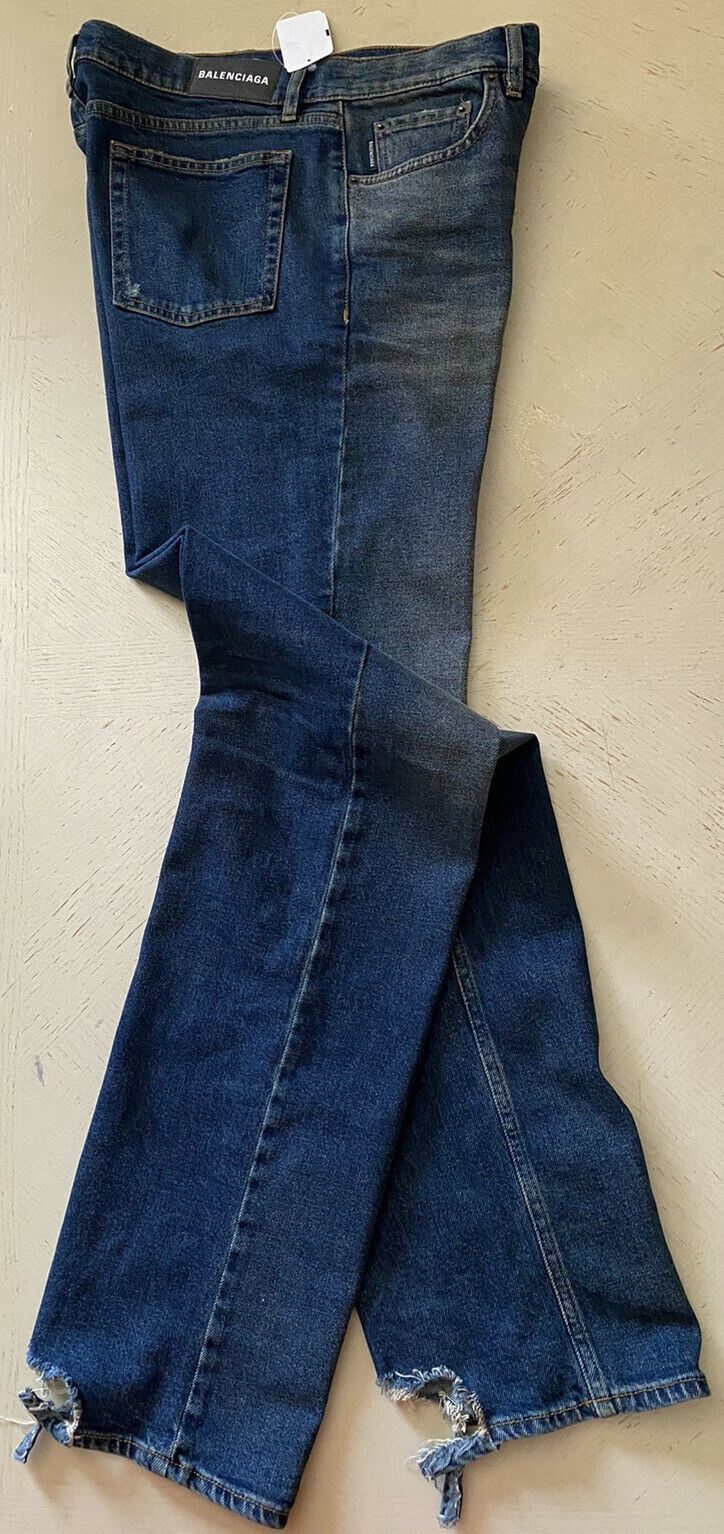 Мужские джинсовые брюки NWT Balenciaga DK Rust 32 США (48 ЕС) Италия