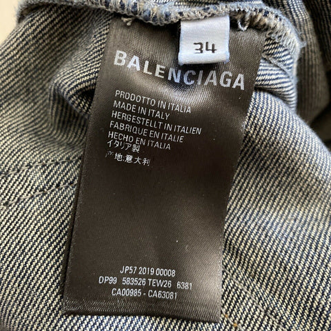 Neu mit Etikett: Balenciaga Herren-Jeanshose DK Rust 32 US (48 Eu) Italien