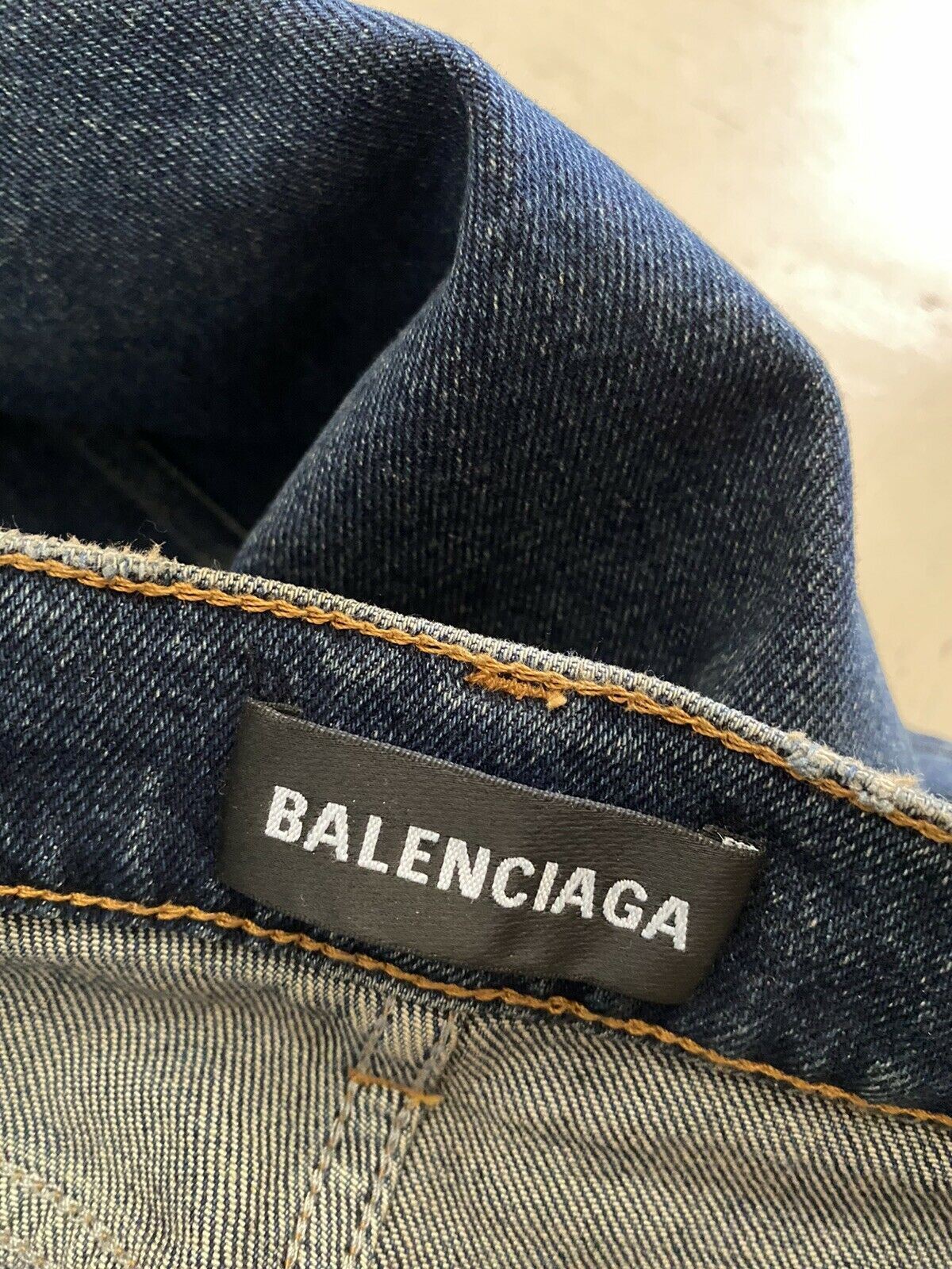 Neu mit Etikett: Balenciaga Herren-Jeanshose DK Rust 32 US (48 Eu) Italien