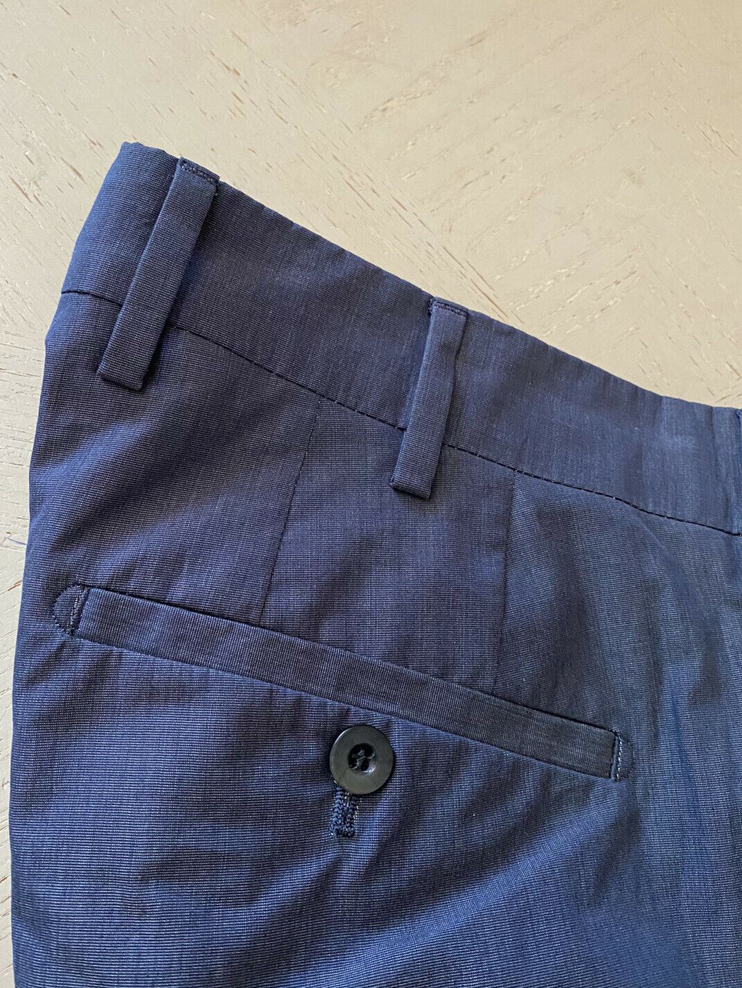 СЗТ $650 Loro Piana Мужские классические брюки синие 32 США (48 ЕС) Италия