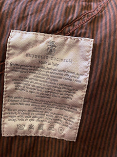 NWT Brunello Cucinelli Men’s Jeans Pants Burgundy 42 US ( 58 Eu ) Italy