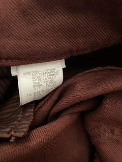 NWT Brunello Cucinelli Men’s Jeans Pants Burgundy 42 US ( 58 Eu ) Italy