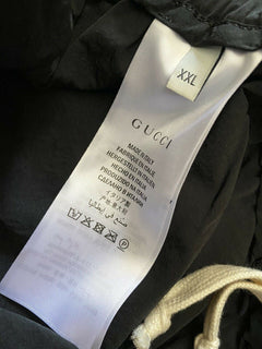 Neu mit Etikett: Gucci Herren-Jogginghose, Schwarz/Grün/Rot, Größe XXL, Italien