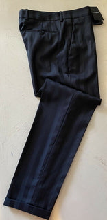 Neu mit Etikett: 990 $ Saint Laurent Herrenanzughose Schwarz 36 US (52 Eu) Italien 574505